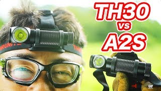 THRUNITE TH30 vs WOWTAC A2S ヘッドランプ マック堺 比較レビュー