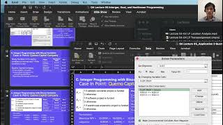 Lecture 05 07 Binary Integer Programming Excel Solver
