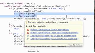 Android Application Development Tutorial 136 Geocoder and GeoPoint