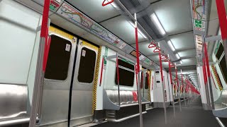 【openBVE 知我咩料啦！😎】港島綫 M-Train A193/A242 西灣河至北角（超強剎車鬼叫）