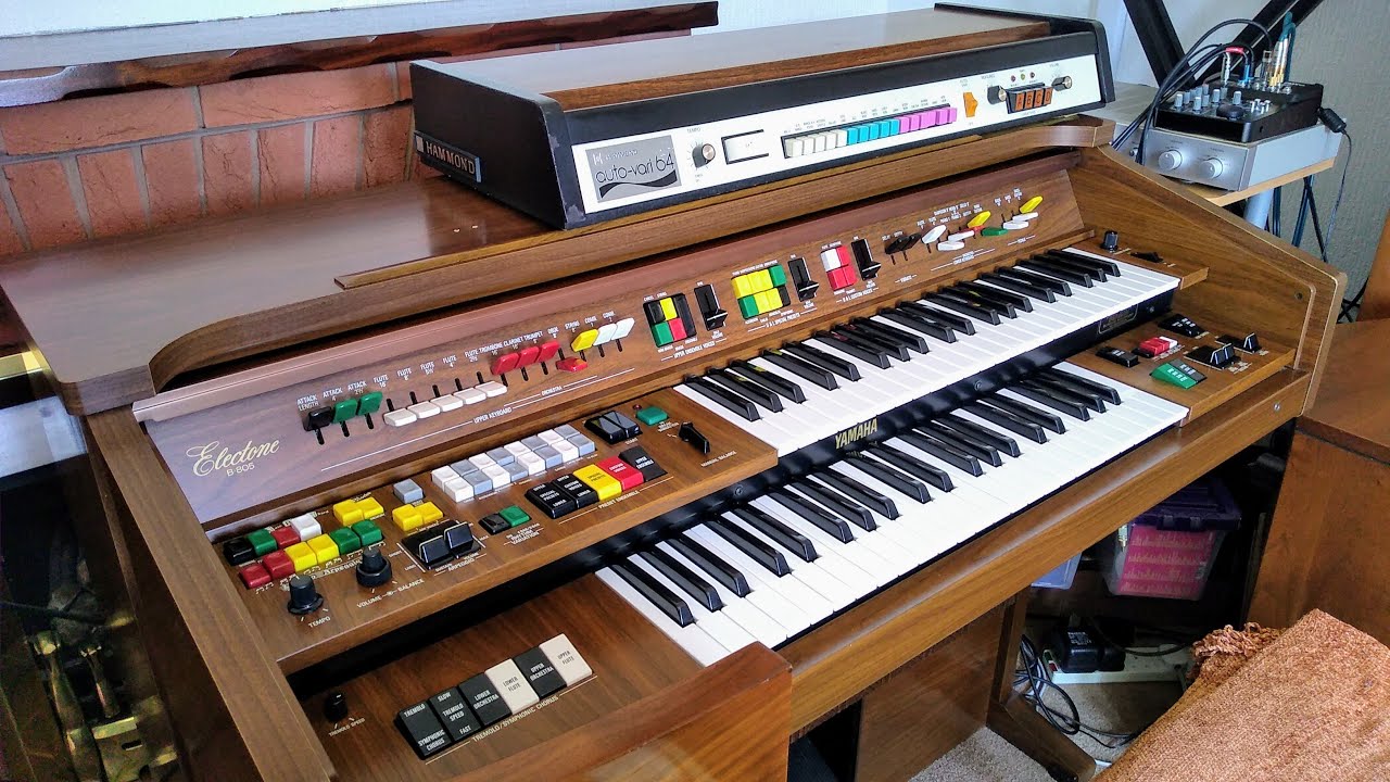 A New Organ In My Set Up - Yamaha Electone B-805 - YouTube