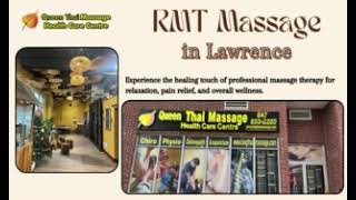 RMT Massage in Lawrence: Experience the healing touch of professional massage therapy