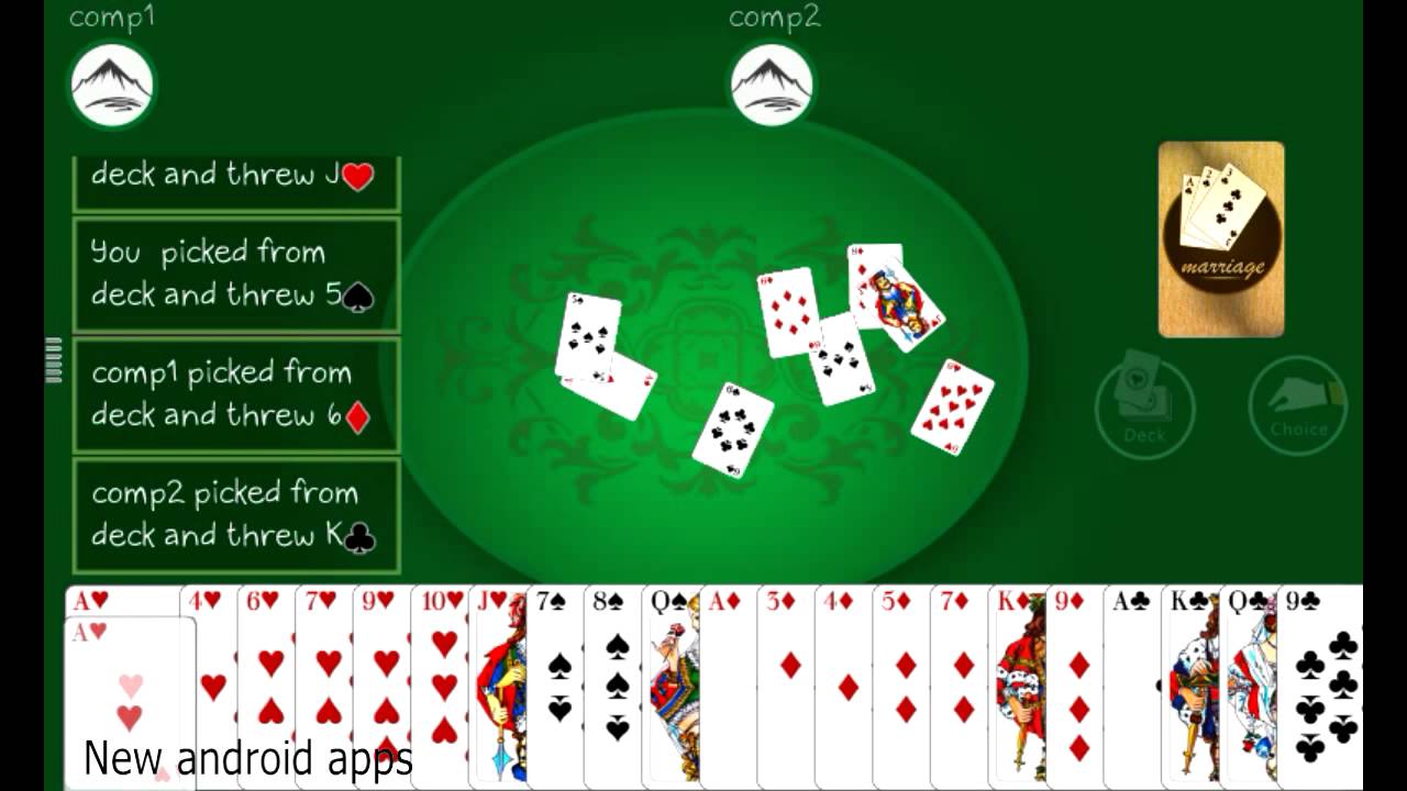 Rules To Play Marriage Card Game Card Template