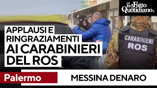 Matteo Messina Denaro, a Palermo applausi ai carabinieri dopo l'arresto del boss latitante