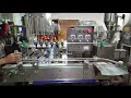 6 Nozzle Automatic Liquid Filling Machine - Mesin Pengisian Cairan Otomatis dengan Konveyor