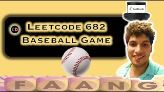 Baseball Game | Leetcode 682 | Stacks Basic 🔥🔥 | Live coding session