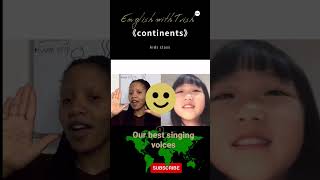 Teach with me |Seven continents for kids| italki #shorts #italki #esl #language