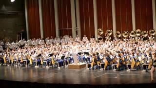 WVU Marching Band Keynotes Concert 11-30-2015