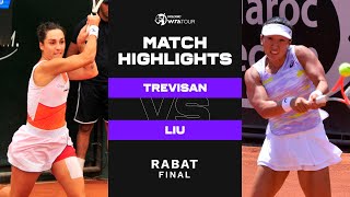 Martina Trevisan vs. Claire Liu | 2022 Rabat Final | WTA Match Highlights