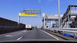 首都高速6号三郷線 下り 堀切JCT - 小菅JCT - 三郷JCT [車載動画 2014/04]