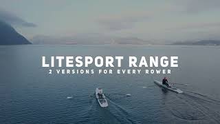 LiteSport 4.6 and 5.0 - Recreational solo rowing boats for everyone