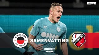 JENS TOORNSTRA schiet raak met BUITENKANT RECHTS 💫 | Samenvatting Excelsior - FC Utrecht