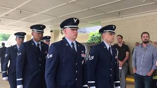 United States Air Force - Full Military Honors - 2017 - Russellville, Arkansas