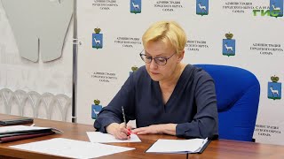 Глава Самары Елена Лапушкина провела личный прием граждан