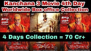 Kanchana 3 Movie Four Days Box Office Collection