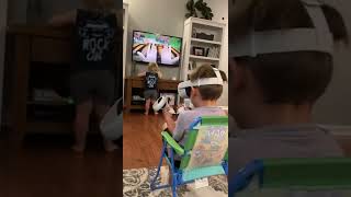 Little Boy Scared Playing Vr Says He Is Done