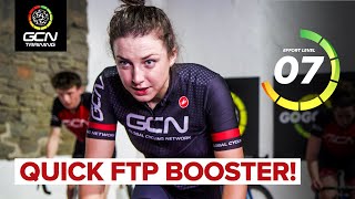 30 min FTP HIIT Booster For Longer Efforts | Indoor Cycling Workout
