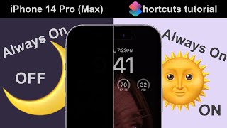 iPhone 14 Pro (Max) - Turn "Always On" display OFF at night (while you sleep)