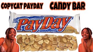 5 INGREDIENT COPYCAT PAYDAY CANDY BAR RECIPE! @SimplyChelle74