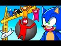 5 Friends vs 1 Crane (Gang Beasts)