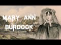 The Twisted and Sinister Case of Mary Ann Burdock