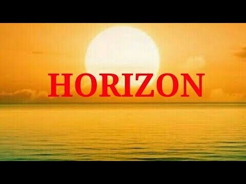 What Is HORIZON, Definition Of HORIZON, Explanation Of HORIZON By Ll Er ...