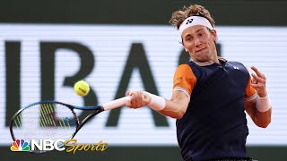 French Open quarterfinals: Casper Ruud tops Holger Rune, advances to semifinals | NBC Sports