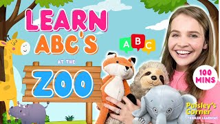 Learn the Alphabet at the Zoo | Toddler Learning Video | Learn ABCs | Learning Videos for Toddlers