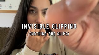 Fast Aggressive ASMR Invisible Clips | Personal Attention, Mouth Sounds