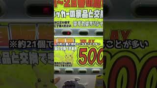 勝率61％の500円ポケカ自販機ならほぼ勝てるはず！＃ポケモン