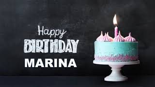 FELIZ CUMPLEAÑOS MARINA - Happy Birthday to You MARINA #Cumpleaños #Feliz #marina #viral #2024
