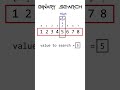 Binary Search #animation