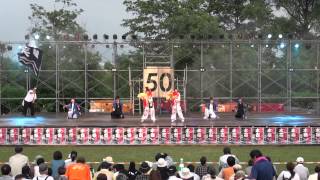 水祭YOSAKOI王座決定戦 祭♪楽笑組 2014/7/13