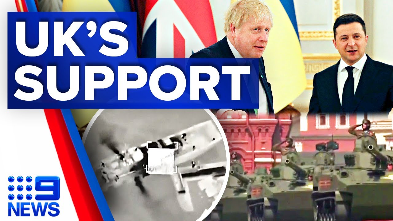 UK Promises Further $2.3 Billion In Military Aid To Ukraine | 9 News ...