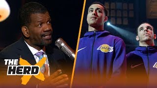 Rob Parker joins Colin Cowherd to talk about the Lakers recent antics | NBA | THE HERD