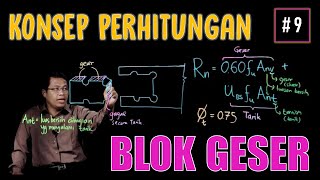 Konsep dan Pola Keruntuhan Blok Geser | Batang Tarik Struktur Baja | Lightboard