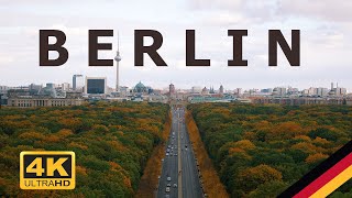 Berlin , Germany In 4K 🇩🇪 | Drone AND Walking Tour around berlin [4K]
