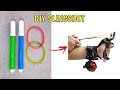 Diy Homemade toy pen gun / diy Homemade Slingshot using skach pen / Slingshot kaise banaye Ghar par