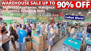 LAHAT MURA! BRANDED ITEMS WAREHOUSE SALE up to 90% OFF (Appliances, Cosmetics, Watches, Apparel)