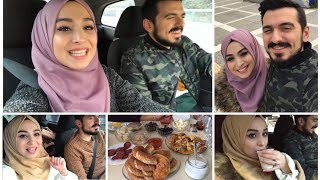 VLOG | EŞİMİN AİLESİNE ZİYARET - PAZAR KAHVALTISI - İZMİR KONAK’DA GEZDİK | #herşeyaşkla