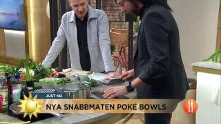 Hawaiianska trendmaten Poké Bowl - Nyhetsmorgon (TV4)