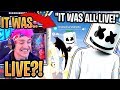 Marshmello CONFIRMS He Was *LIVE* Talking During the Event! - Fortnite Best and Funny Moments