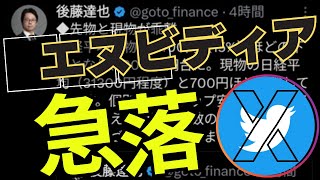 【売らないで！】エヌビディアを筆頭にハイテク株が急落！しかし、下落は一時的であることを徹底解説！その理由とは？