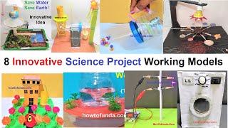 8 innovative science project working model - diy | howtofunda