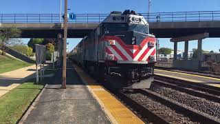 Inbound Metra Departing West Chicago Metra Station - PT 2