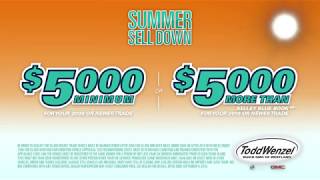 Summer Sell Down (B) | Todd Wenzel Buick GMC of Westland