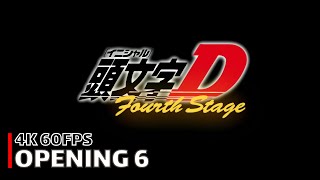 Initial D - Opening 6 [4K 60FPS | CC]