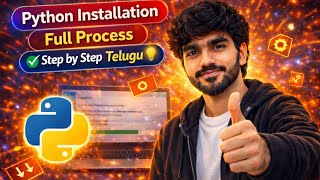How to Install Python? | Complete Python Installation Telugu | 2026