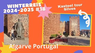 Bezoek aan kasteel Silves. Winterreis #18