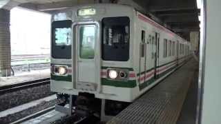 ＪＲ両毛線　１０７系車内